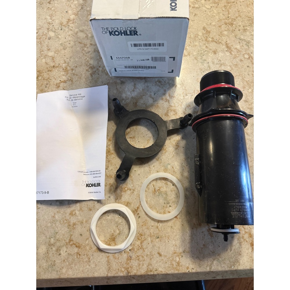 Kohler 1117210 Flush Valve Kit 1.28 GPF Series 3200 Toilet Replacement Part